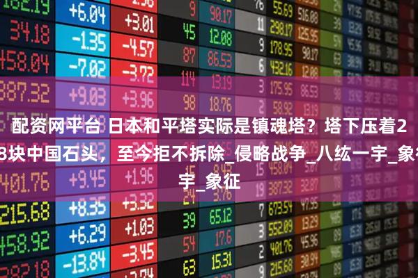 配资网平台 日本和平塔实际是镇魂塔？塔下压着238块中国石头，至今拒不拆除_侵略战争_八纮一宇_象征