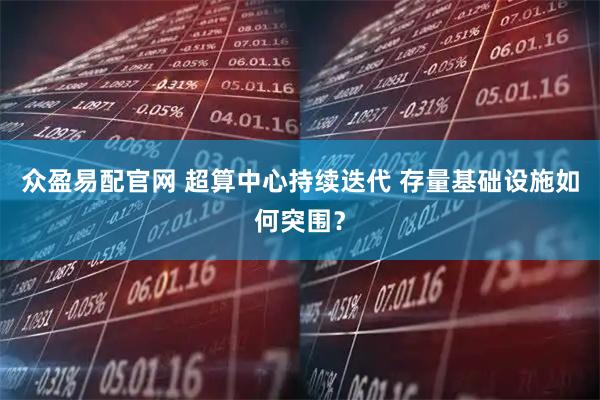 众盈易配官网 超算中心持续迭代 存量基础设施如何突围?